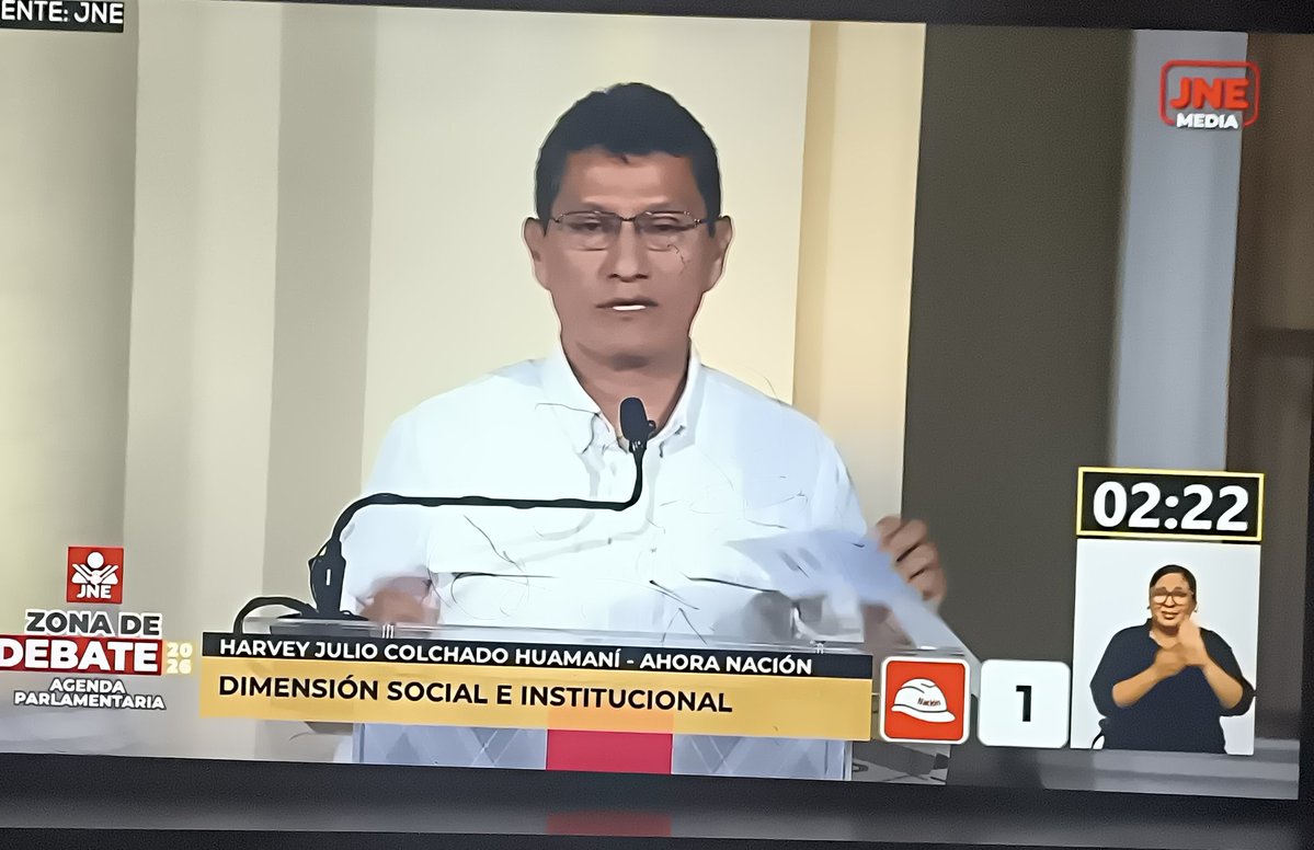 Viendo el debate, Harvey Colchado es el único que tiene las acciones claras para combatir la delincuencia y corrupción. Las otras candidatas estaban perdidas. Alfonso López-Chau presidente. 🇵🇪