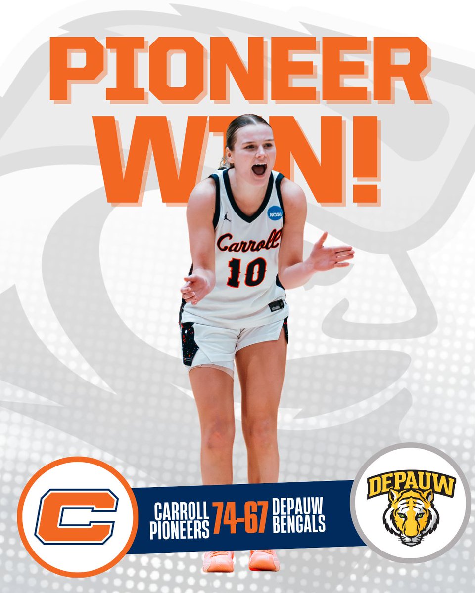 Carroll University Athletics tweet media