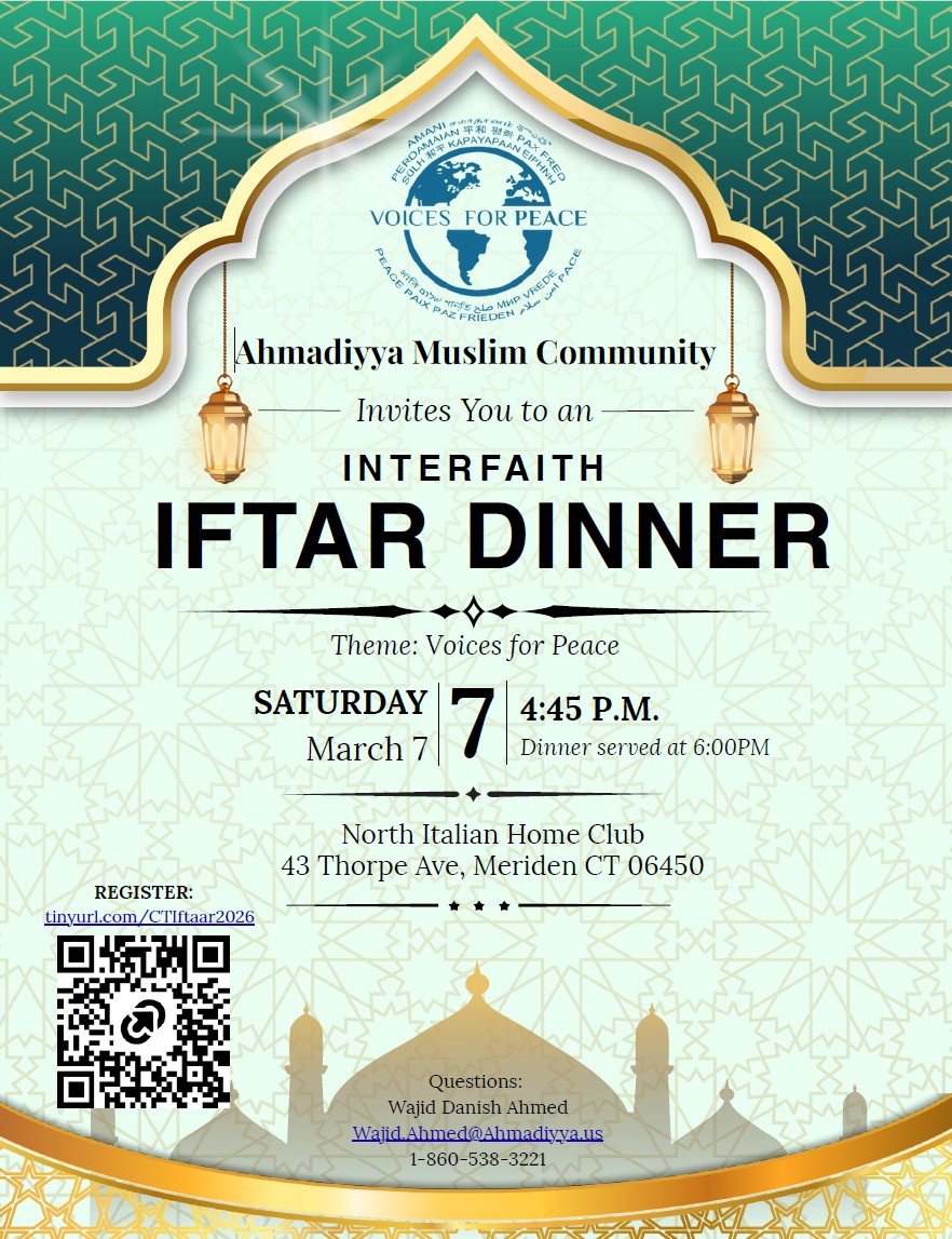 Ahmadiyya Muslim Community CT tweet media