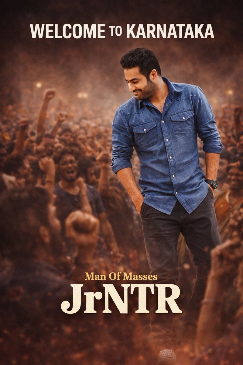 BloreNandamuriF's tweet photo. Get Ready To Witness Masss Euphoria 💥💥💥

WellCome To Karnataka #ManOfMassesNTR @tarak9999 Anna 💛❤️ https://t.co/SJsO3gNB0W