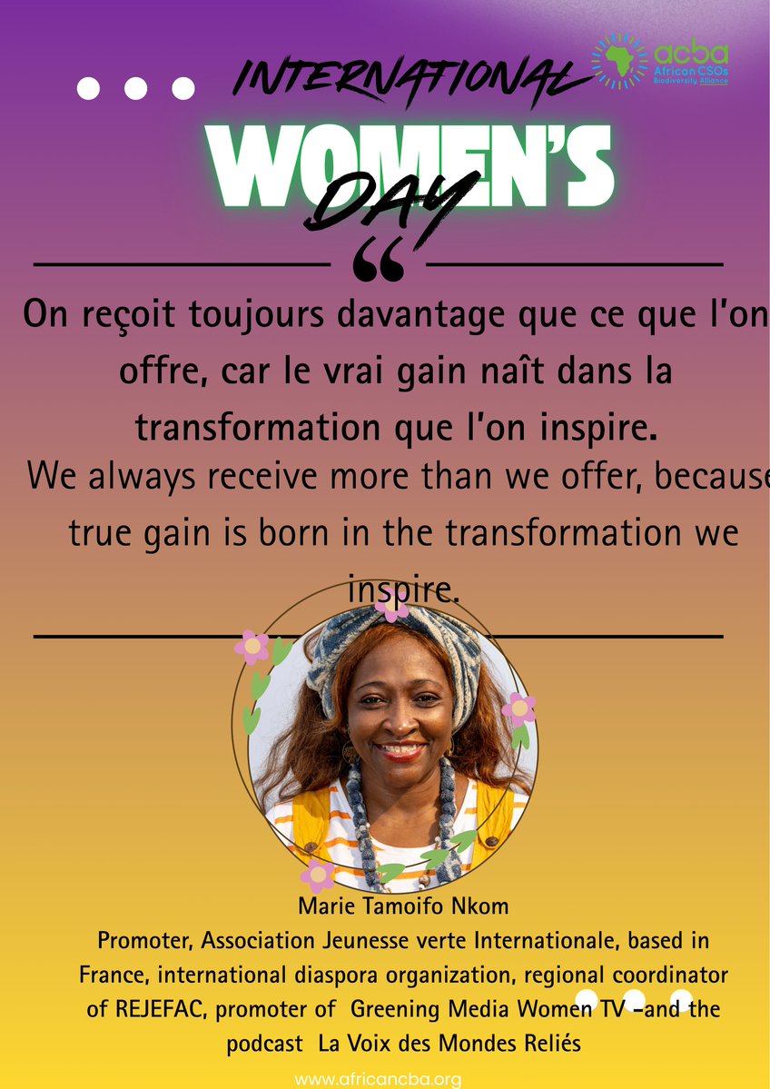 African CSOs Biodiversity Alliance tweet media