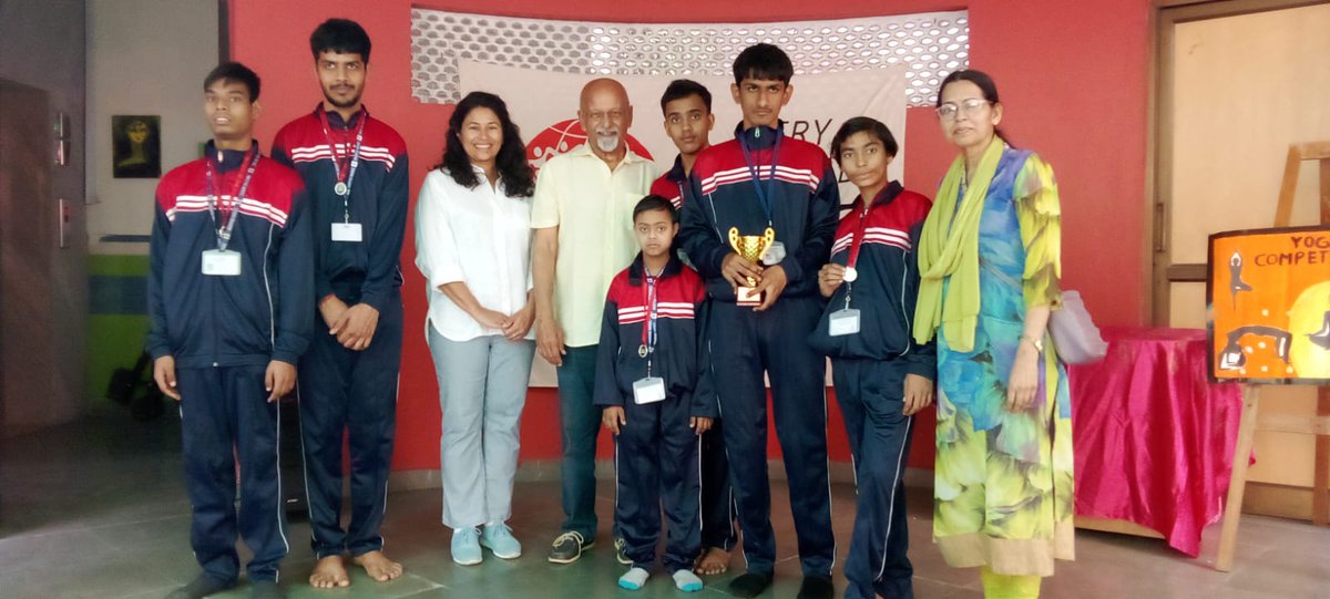 niepidmsecnoida's tweet photo. NIEPID MSEC Noida Students Shine at Delhi Event
Six students from NIEPID MSEC NOIDA participated in a Yoga competition conducted by VSAI (Very Special Arts India), New Delhi on 6th March’ 2026. All participants won medals, showcasing their exceptional skills and talent in yoga. https://t.co/kfBz1CyjSa
