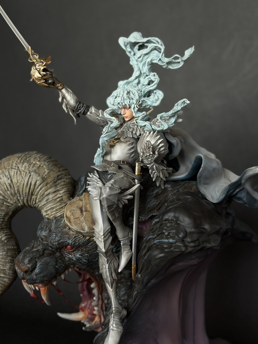 Entei ryuさんのベルセルク・グリフィス＆ゾッドのガレージキット完成