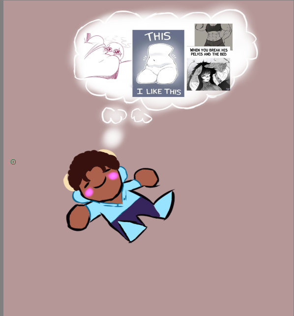Melly4Moo's tweet photo. You Ever wonder what goes through melly's mind when he rest?? well here you are XD
#Melly4moo #art #Drawnmeme #downbad https://t.co/pWCWKIOLr2