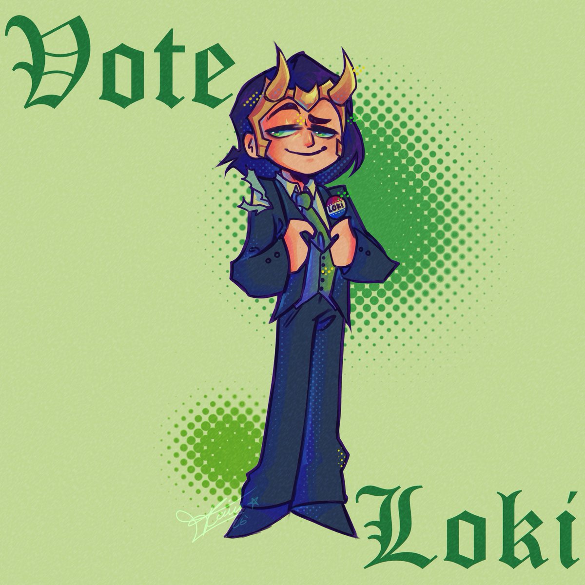 Vote Loki!! 🗣🗣

#loki #Marvelfanart #chibiart