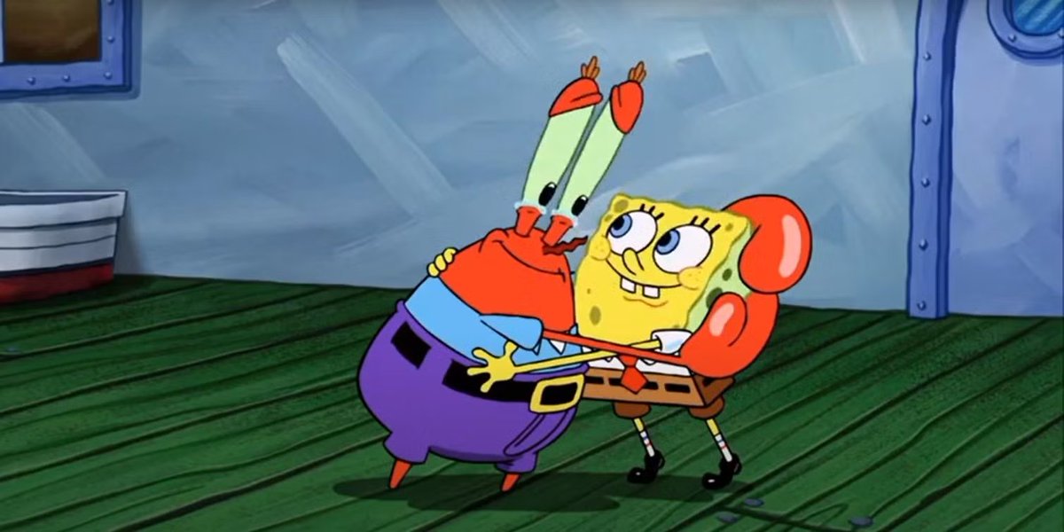Trijosh1's tweet photo. Mr. Krabs appreciates SpongeBob.
#NationalEmployeeAppreciationDay #NationalEmployeeAppreciationDay2026 #NEAD #NEAD2026 #HappyNationalEmployeeAppreciationDay #HappyNationalEmployeeAppreciationDay2026 @Nickelodeon #SpongeBobSquarePants https://t.co/1u72EGTdEA