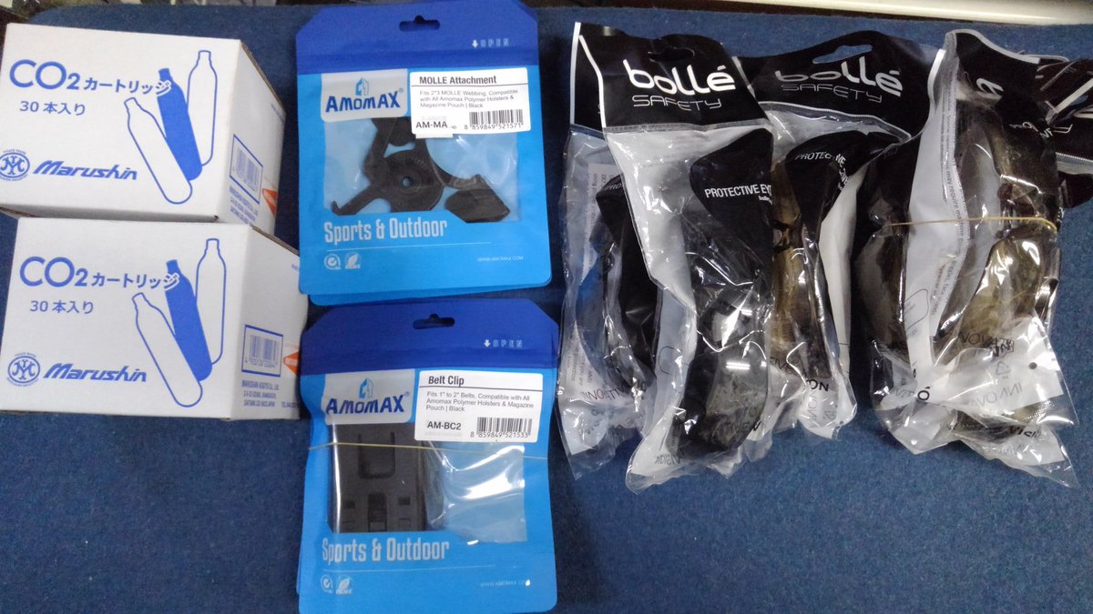 gunshop_wooper's tweet photo. Gun&Hobbyウーパー
本日の入荷品です!
#GHウーパー #ウーパー
#GENESIS #S2S #マルシン #bollesafety #AMOMAX https://t.co/BK5mJQxeg6