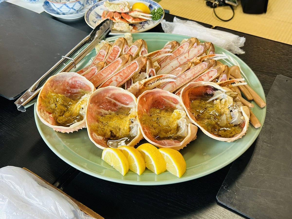 theORART's tweet photo. 久しぶりに泊まりの旅行に行ってきました。
海、温泉、蟹、何もかも最高でした🌊♨️🦀 https://t.co/HqU7a18AhP
