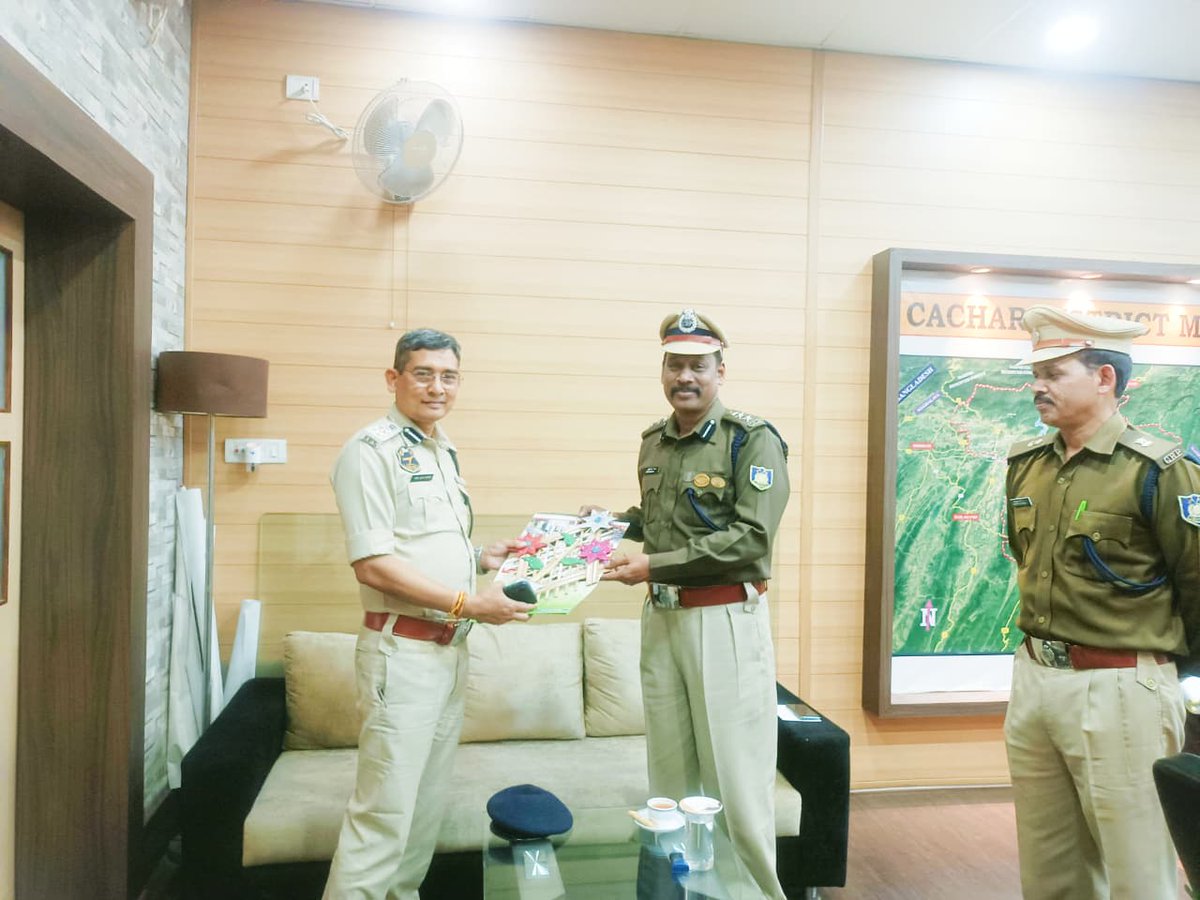 On 6 March 2026, Bruno A., Comndt 147 Bn, CRPF, met with Sh. Sanjib Kumar Saikia, APS, SSP, Cachar District, at the district hq.The meeting took place to focused on strengthening coordination between the CRPF and the district police administration.
<a href="/rangesilchar_05/">RANGE SILCHAR CRPF</a> 
<a href="/NesHqr/">North Eastern Sector, CRPF</a>