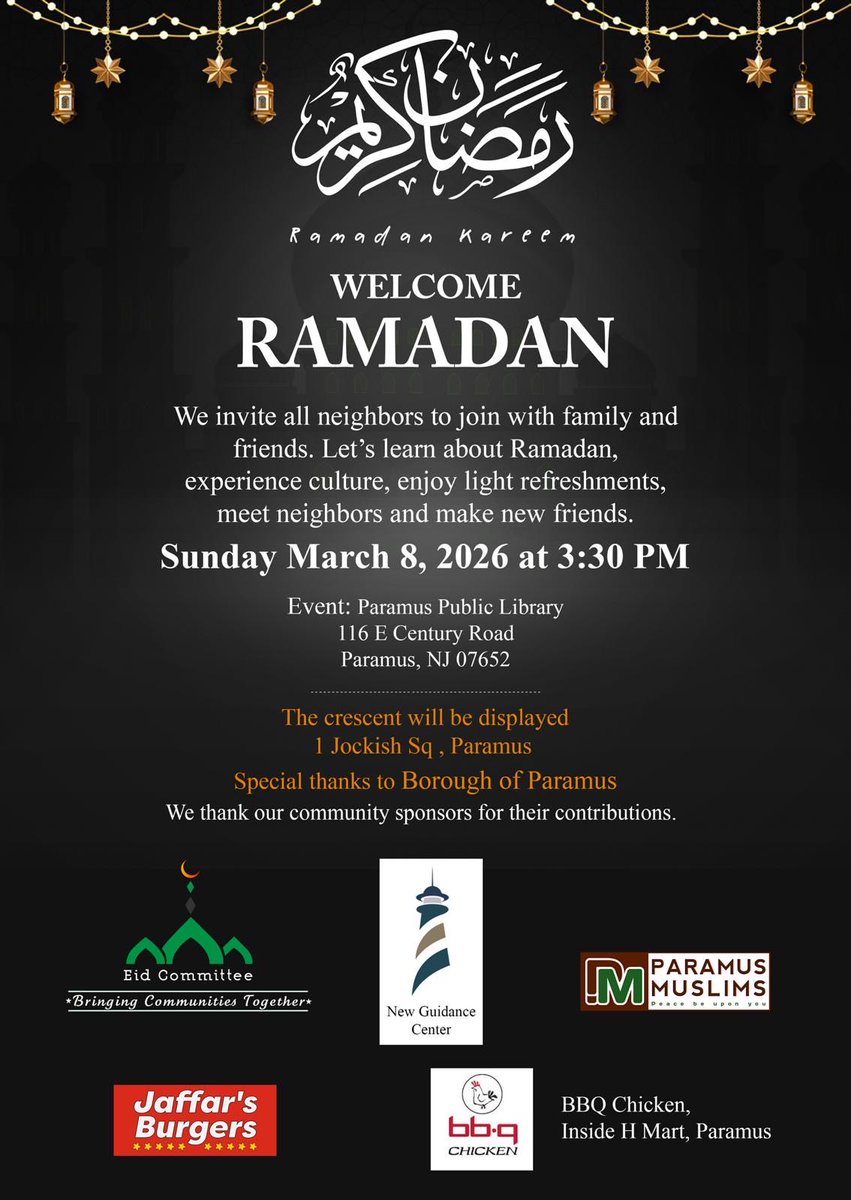 Eid Committee of New Jersey tweet media