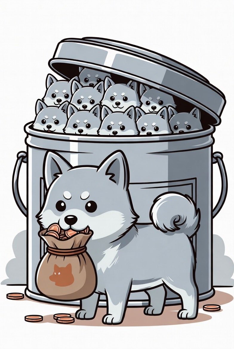 SilverInu_CTO's tweet photo. If you missed it, hereโs the recap of our #Inunomics this week.
- Yesterday we airdropped all our eligible holders with 12000 $COPPERINU to claim through @streamflow_fi.
- Today we began building our Treasury for backbuys & burns: totaling 9.2 Million $SILVERINU.
We will keep building and continuing our progress until everyone understands the mission! Thank you for the support and enjoy your time with the pack.
#SilverInuStrong