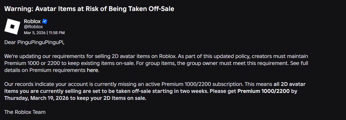 PengyGaming's tweet photo. Roblox i have a message for you
Fuck you🖕 https://t.co/LuK8UpoCmO