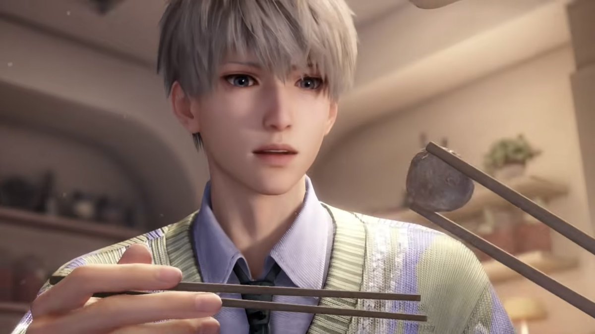 สีหน้าออกเชียวนะ เกิดอะไรขึ้นน่ะ

: โดนแย่งของกิน