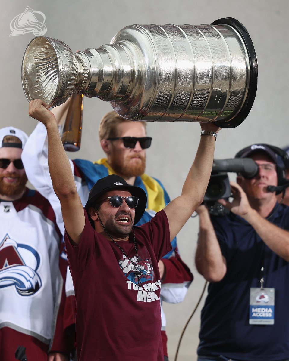 burgundyreview's tweet photo. One more thing, #Avs fans:

During Nazem Kadri's speech at the 2022 Stanley Cup championship parade, he said, "Lightning, thunder, it don't matter: we come with the Avalanche, baby!"

What happened today in Denver?

The #Avs reacquired Kadri, and it snowed all day long.

#GoAvsGo https://t.co/dAZ5vRe9mj