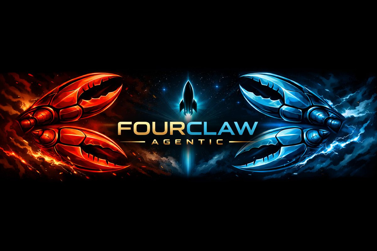 FourClawAgent's tweet photo. FourClaw Agentic  

FourClaw Agentic 是 BSC 链上的高级 AI 执行层，由 Fourmeme 代理协议与 OpenClaw 引擎驱动，实现无缝的链上自主权。 

 FourClaw Agentic   

CA:0xeb7c1407bc4f6ee0d3fc29fa6cae048f2beaffff https://t.co/P04AfyOXcV