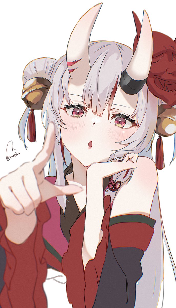百鬼あやめ ,薙切えりな(通常) 「【だいたい毎日イラスト】118日目 余さん Daily Illustration」|にしやまひろしのイラスト