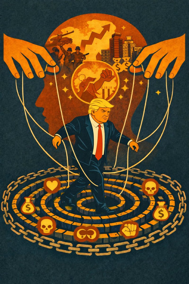 Trump in his first term was fiercely against War policy of US govt but in this term he just knowingly/unknowingly walks into the usual US war playbook.

This is what we call as "Karmic Structure". It's accumulated memory patterns that will force you to act in a predefined manner.