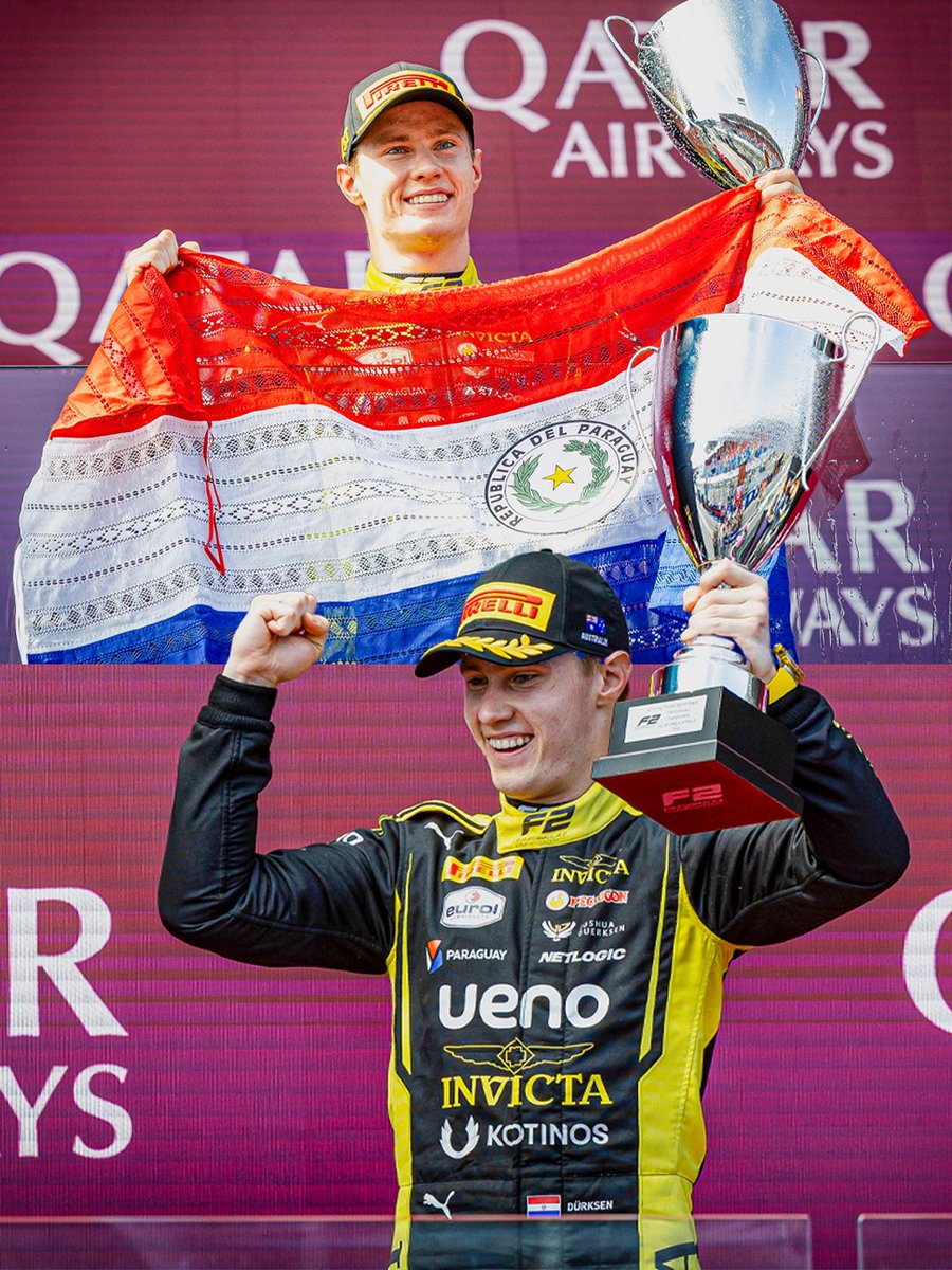 Starting strong 🏆

#F2 #Formula2 #InvincibleInSpirit #AusGP