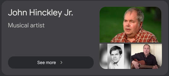 It's too bad that John Hinckley Jr didn't realize that no matter how charming, romantic, or rich he was, Jodie Foster was never going to be into him.

Also, thanks AI.

 #TheLastDriveIn