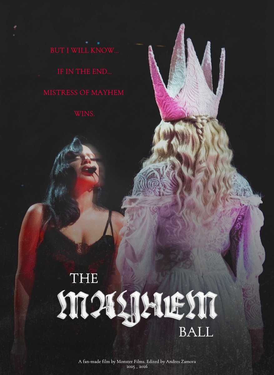 WELCOME TO THE OPERA HOUSE!

The Art of Personal Chaos / The Mayhem Ball Tour (film by Monster Films)

Edited by Andrés Zamora 

OUT NOW: youtu.be/wxjG5WtJQEM?si…

📸: <a href="/JuanLittleM/">🖤</a>
