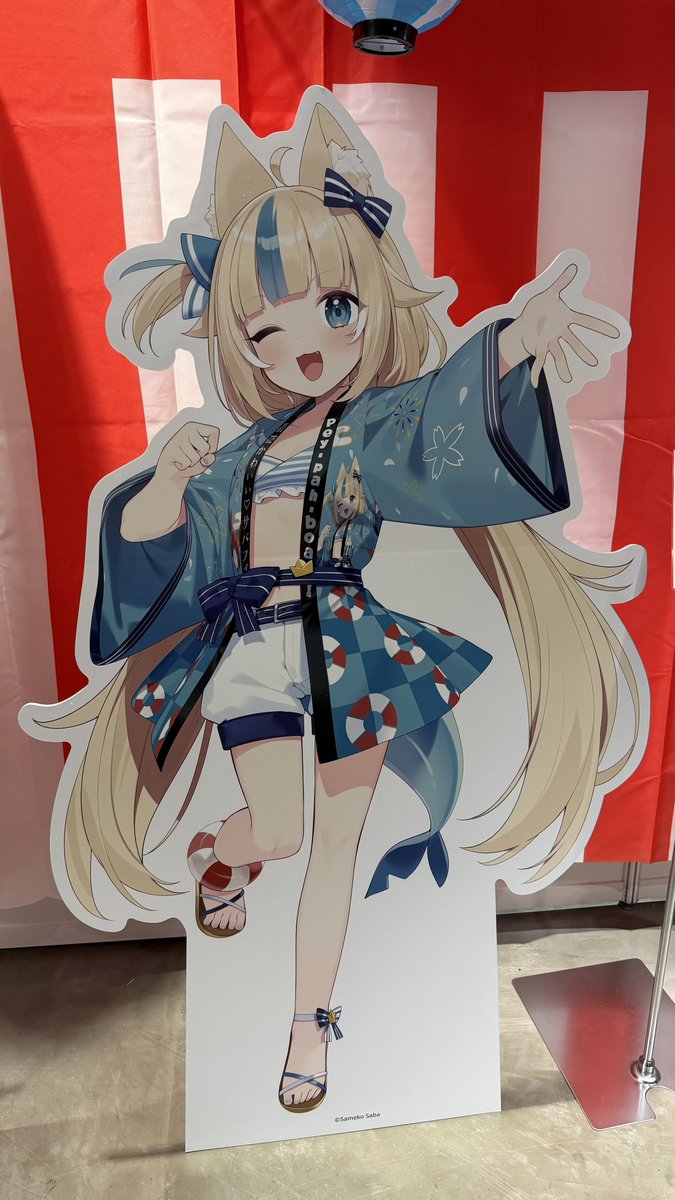 samekoSaba 海神祭 ひもくじ A賞 BIGアクリルスタンド 海神祭 ＆ #海月