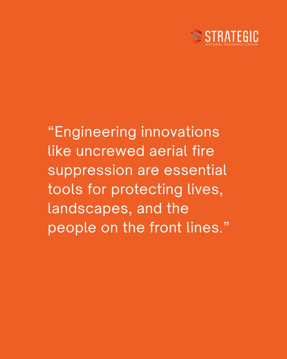 StrategicNRgrp's tweet photo. Wildfire resilience is not just a necessity—it's a lifeline for many communities facing the increasing threat of wildfires. Find out more https://t.co/UFAzKlNfhA
#WorldEngineeringDay
#SNRgroup
#RiskManagement
#WildfireResilience
#WildfireSuppression
#FireSwarm
#ACCInnovation https://t.co/7lvbYXidbY