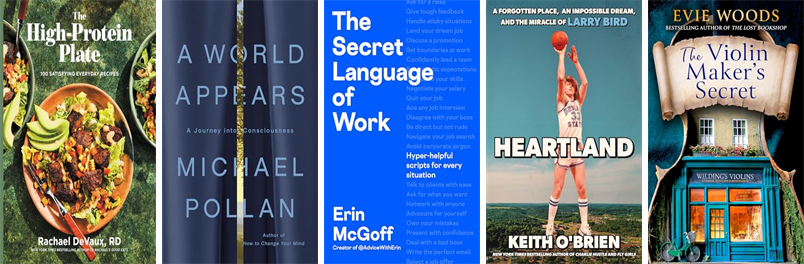 WashLib's tweet photo. This week the Washington Carnegie Public Library has 143 new books.  New items include The High-Protein Plate. https://t.co/Uuoei2l2wz https://t.co/k12PSLbiPM