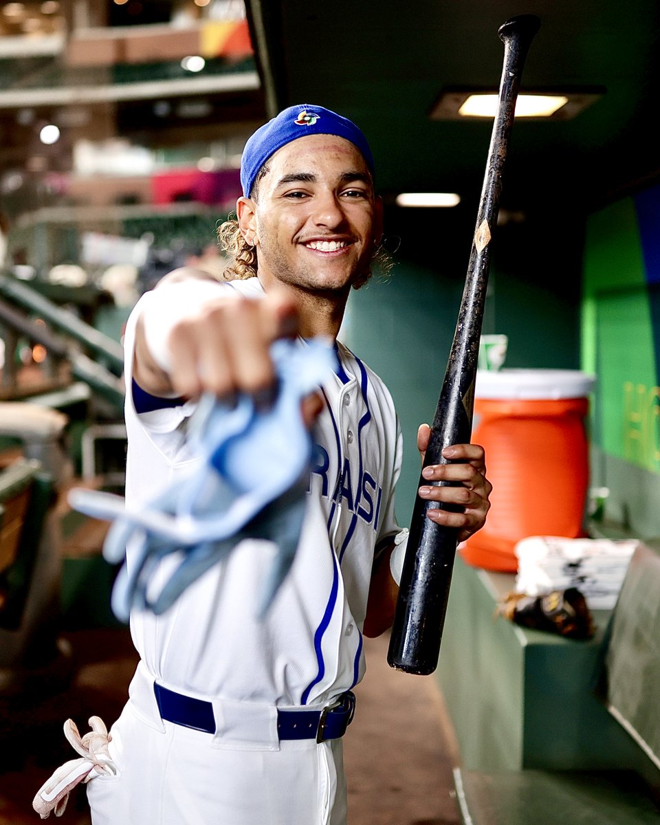 Angels's tweet image. Angels prospect Lucas Ramirez is one to watch 👀

#RepTheHalo x @WBCBaseball