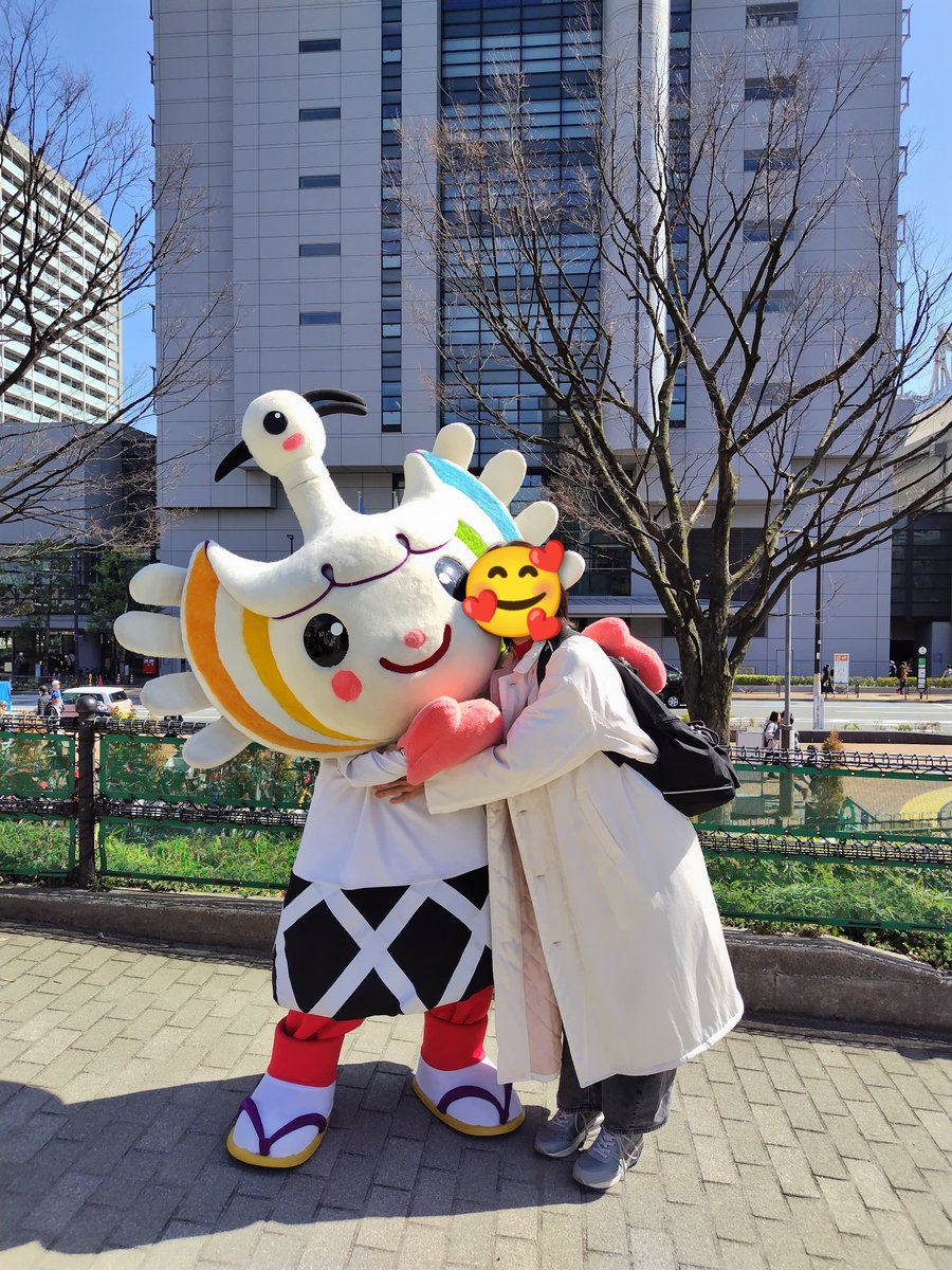 botannabe1994's tweet photo. 島根県津和野町のキャラクター、つわみんちゃんが文京区都市交流フェスタに来てくれました！
ずっと会いたかった生つわみんちゃんは想像より遥かに可愛かった〜😍 https://t.co/9UCSpNa5he