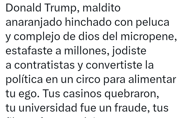 Virginia Cornejo tweet media