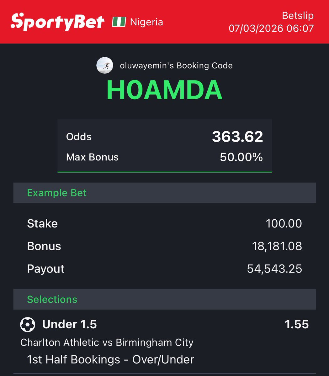 Sharp Saturday Card TIPS ⚽️🔞

TT2GW0
H0AMDA

FLEX 1-4//PLAY//EDIT//IGNORE ✅✅✅