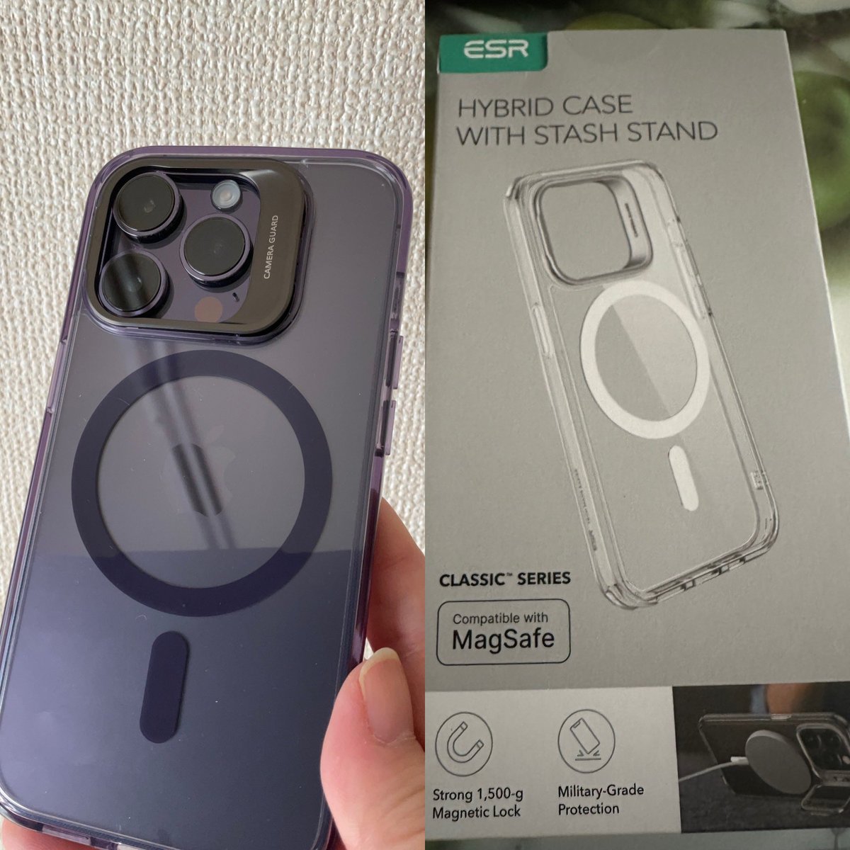 Lifeiswhatenjoy's tweet image. iPhone14Pro使ってるんだけど、なかなかケース売ってなくてやっと見つけた👀✨
3000円しないくらいで買えた🍒
 #iPhone14Pro