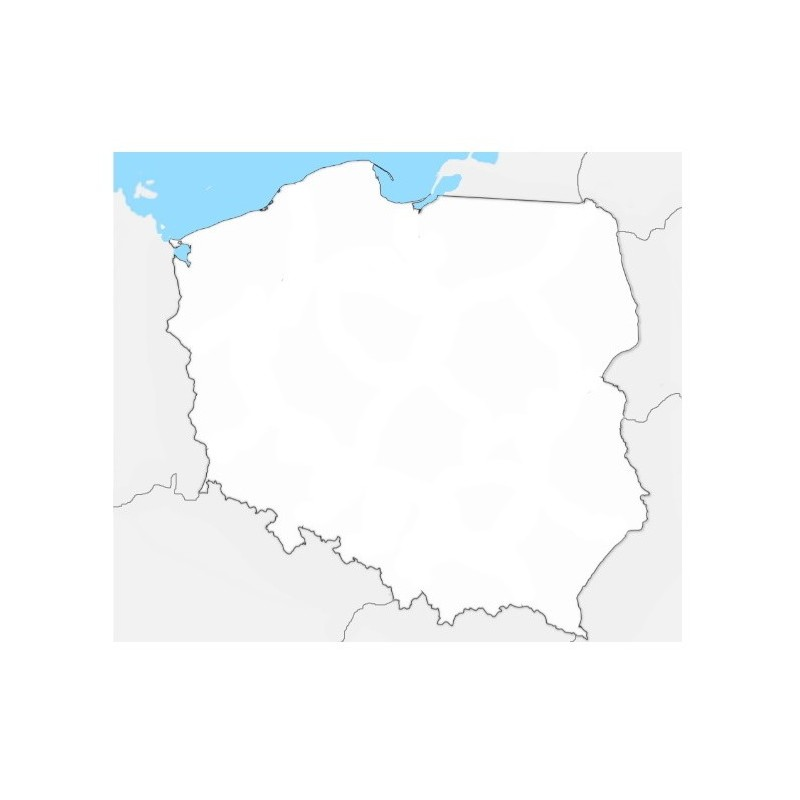 Czerwonymi punktami oznaczono sieć wszystkich polskich zakładów zbrojeniowych, które trzymają od Unii Niemieckiej, fundusze w ramach programu SAFE.