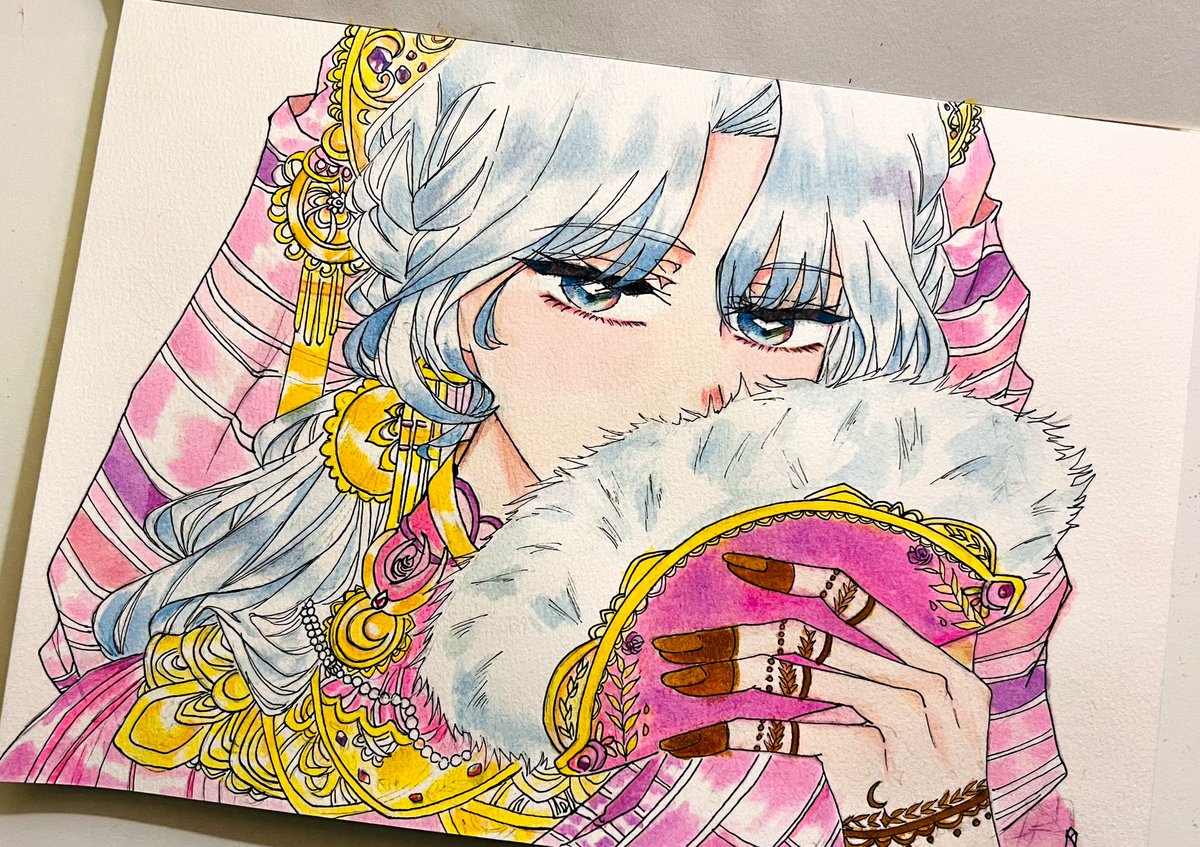 irischan22's tweet photo. @yoshiuiie فخورة بتطوري بأسلوبي في الرسم 🤍! https://t.co/4WryfB0R1K