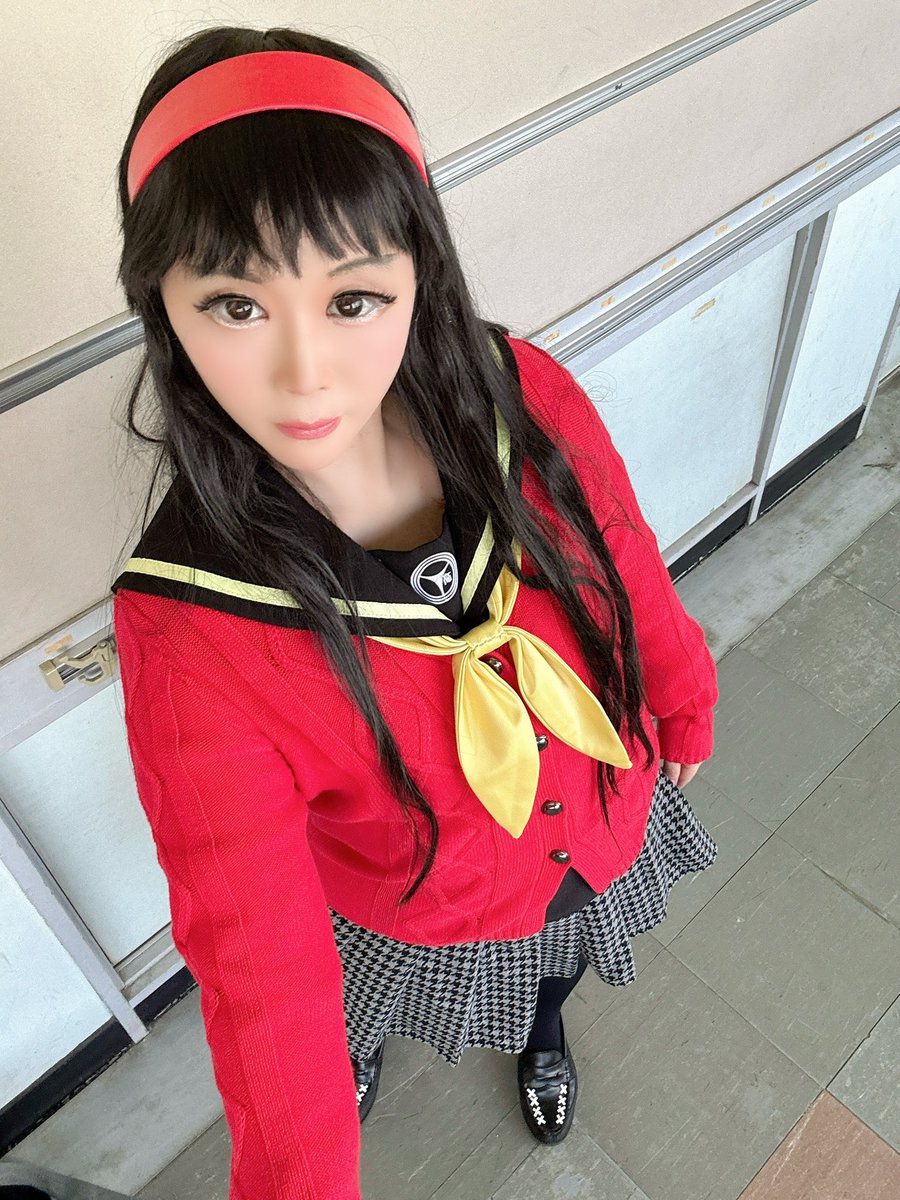 #0307PERSONA学校に集合併せ
#さちコス

雪子で来てます
リプ欄に鼻眼鏡🥸✨
