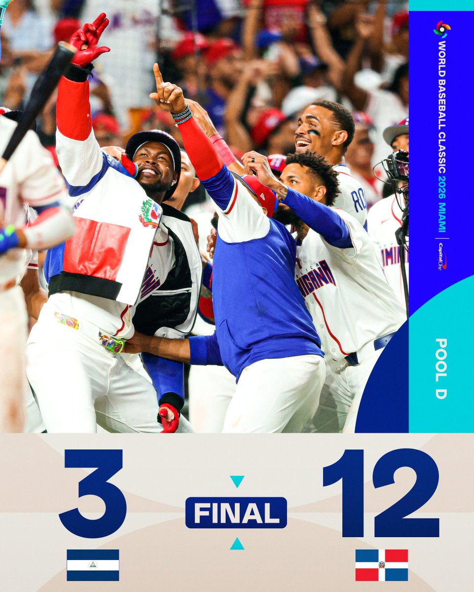 WBC優勝候補2か国が初戦を快勝！ 🇺🇸アメリカ代表 🇩🇴ドミニカ共和国