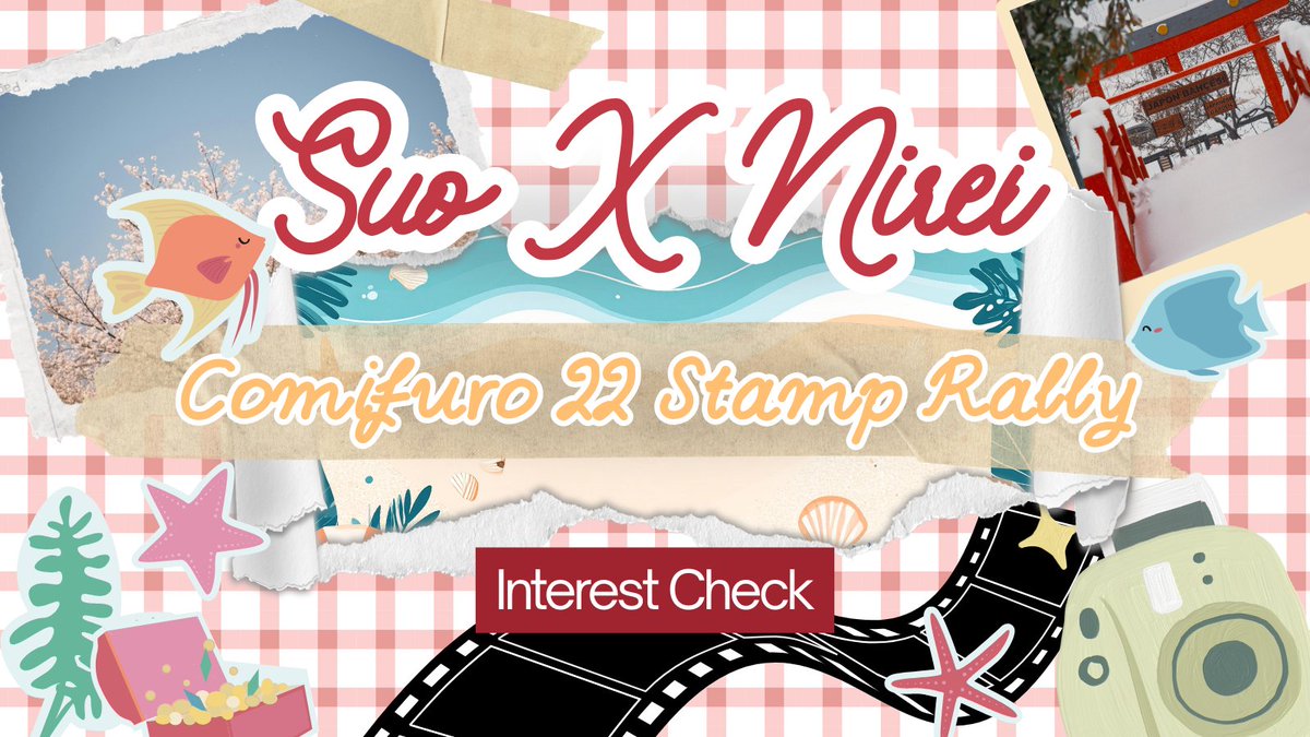 pink_matcha's tweet photo. [🔁&amp;❤️appreciated]

Suo x Nirei Stamp Rally Interest Check - #comifuro22!

Memanggil semua para Suni shipper untuk bantu kami mewujudkan stamp rally ini dengan mengisi interest check berikut;

https://t.co/zf7QjdZ1uL

We appreciate every feedback. Let the ship sail~ 🫖📒 https://t.co/N7TmfW6NEr
