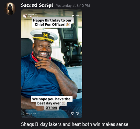 Sacred Scripts | Sports Decoder tweet media