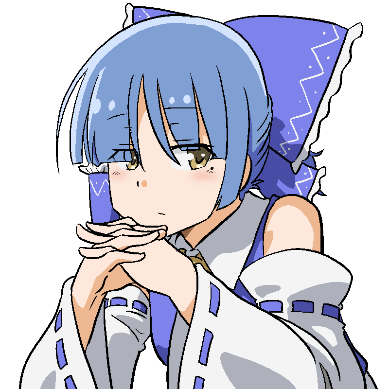 博麗霊夢 ,山田リョウ 「気まぐれでyuyqさんのところで去年描いた山田リョウの絵を放流するだわさね」|亀⑨のイラスト