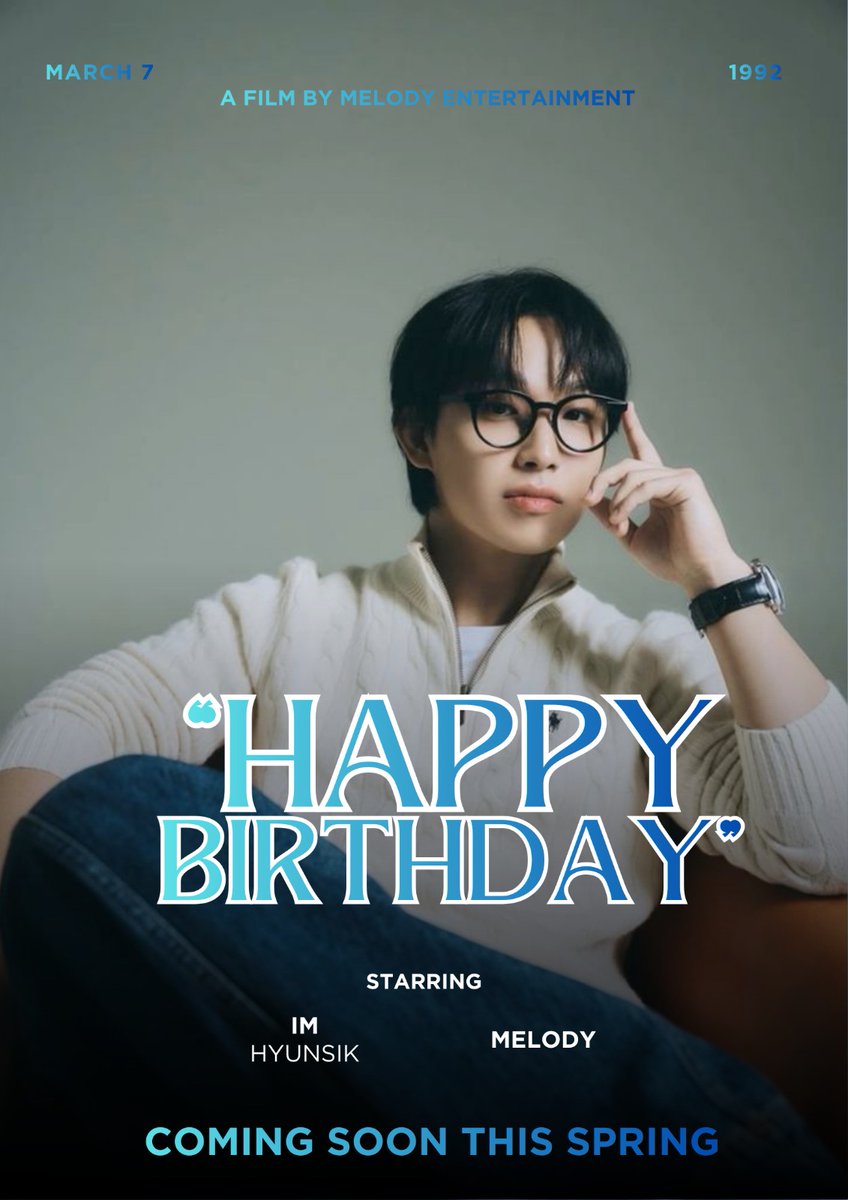 melody_ent2103's tweet photo. Happy Birthday,  🎂

Your music has a way of reaching places in the heart that words sometimes can't. Thank you for sharing your talent, your sincerity, and the warmth you give through every song you create.

May this year bring you more inspiration, happiness, and beautiful moments—just like the ones you give to us through your music.

Always proud to be a fan who supports you. Stay healthy, keep shining, and keep making the world a little softer with your voice. 💙

#비투비 #BTOB
#임현식 #LIMHYUNSIK
#HAPPY_HYUNSIK_DAY