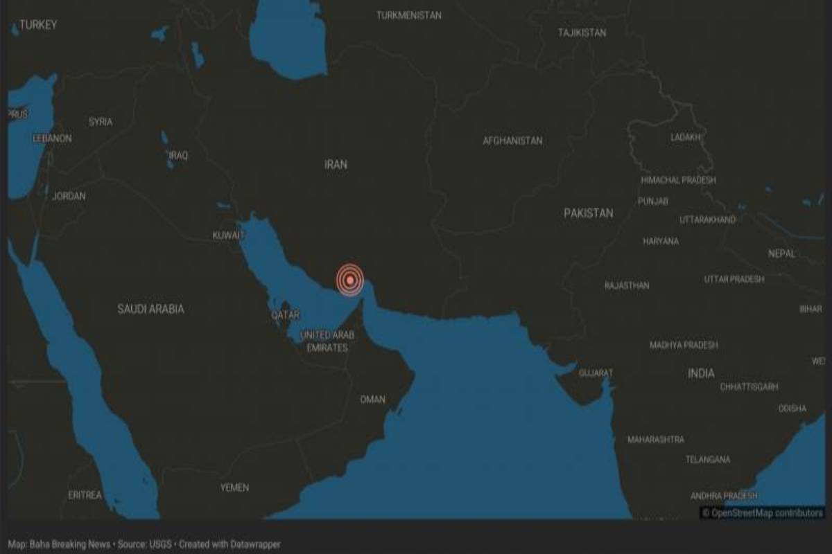journalistlegi's tweet photo. 🚨An #earthquake struck west of Bandar Abbas, #Iran, this morning (7).
@journalistlegi
The US Geological Survey reported that the tremor had a magnitude of 4.1.

#Iran #iranearthquake #earthquake #todaynews #worldnews #NewsUpdates https://t.co/sBsF368A7X
