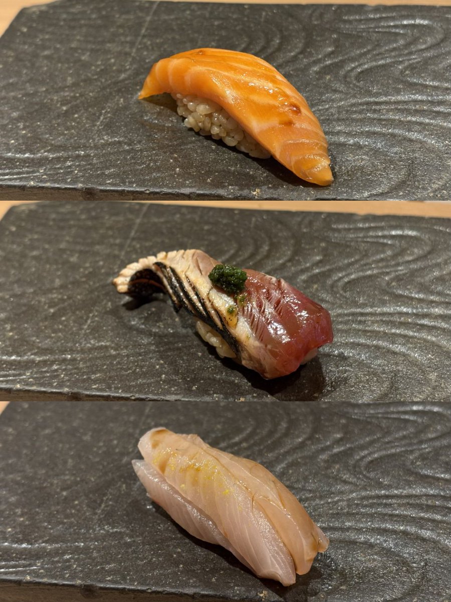 Stevexose's tweet photo. 職人の手によって生まれた寿司たちが、まるで芸術品のようです🍣
新鮮な魚介の旨みが口の中いっぱいに広がり、心まで満たされます✨ https://t.co/mWzHPRQ5WL