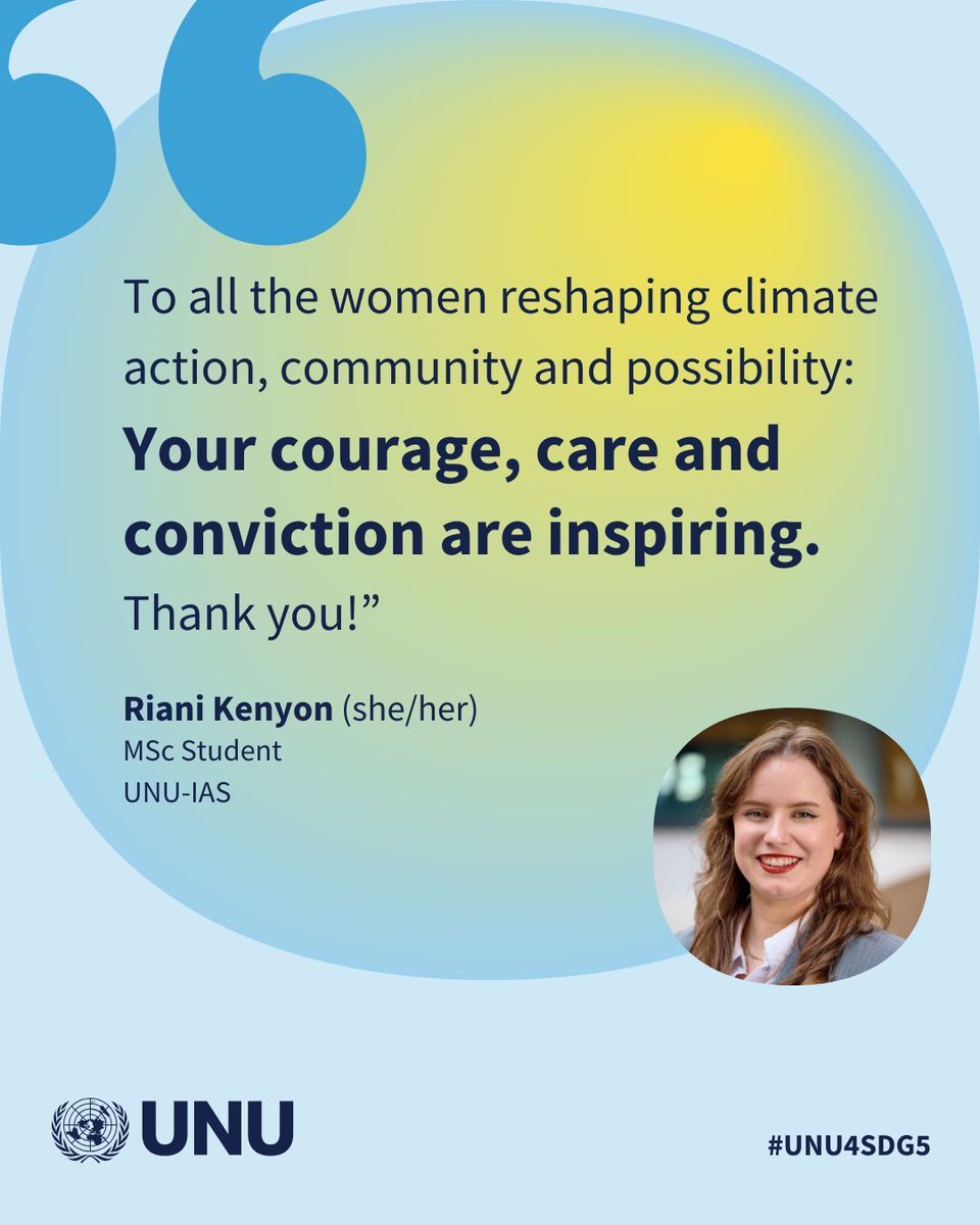 UN University – IAS tweet media