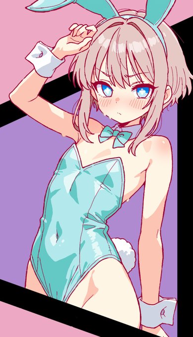 OC落書き フラットバニーちゃん フラット....