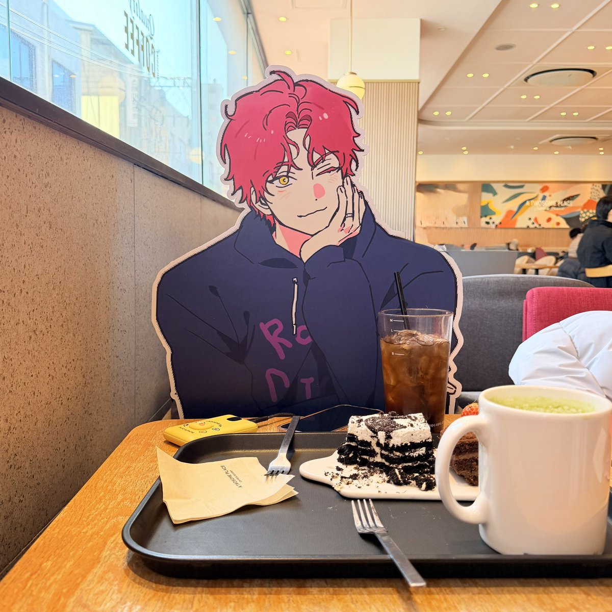 유진이랑 1:1 팬미팅 하고 있어요 행복하네요..... 🥹