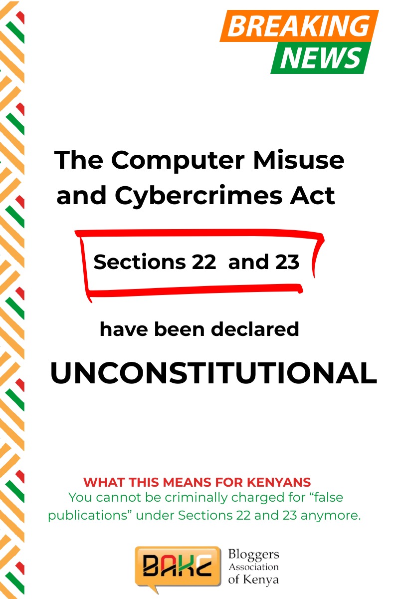Wamathai's tweet photo. Forever grateful to the work @MercyMutemi has done over years in the Cybercrimes Act case. One of the best digital rights lawyer on the continent. Here's to many more wins. https://t.co/NkQiLMN23R