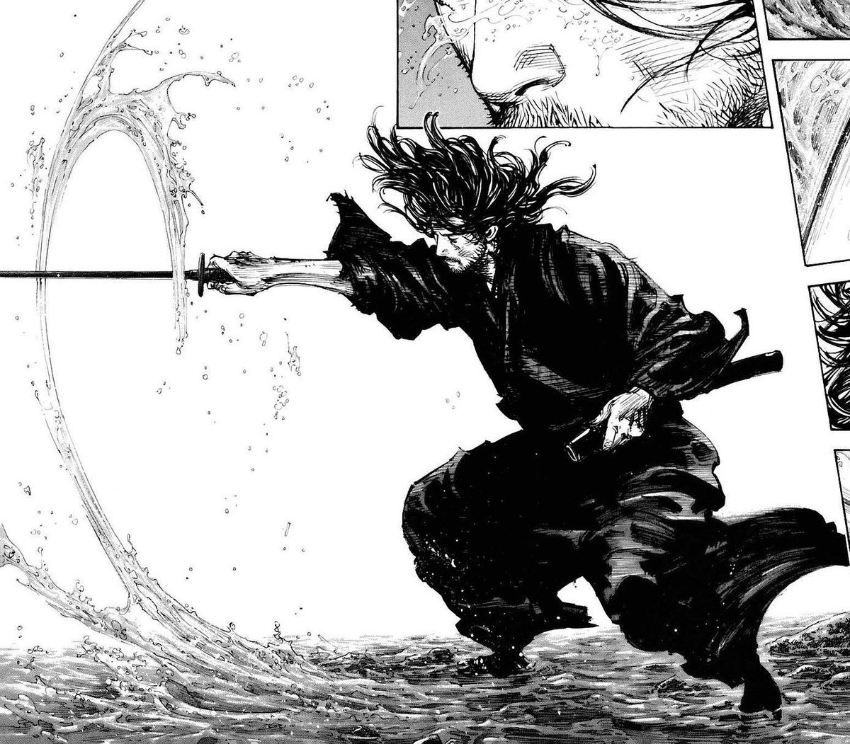 Musashi  Miyamoto from baki dou poses like Musashi Miyamoto from vagabond

#raydasharts #musashimiyamoto #bakidou #vagabond