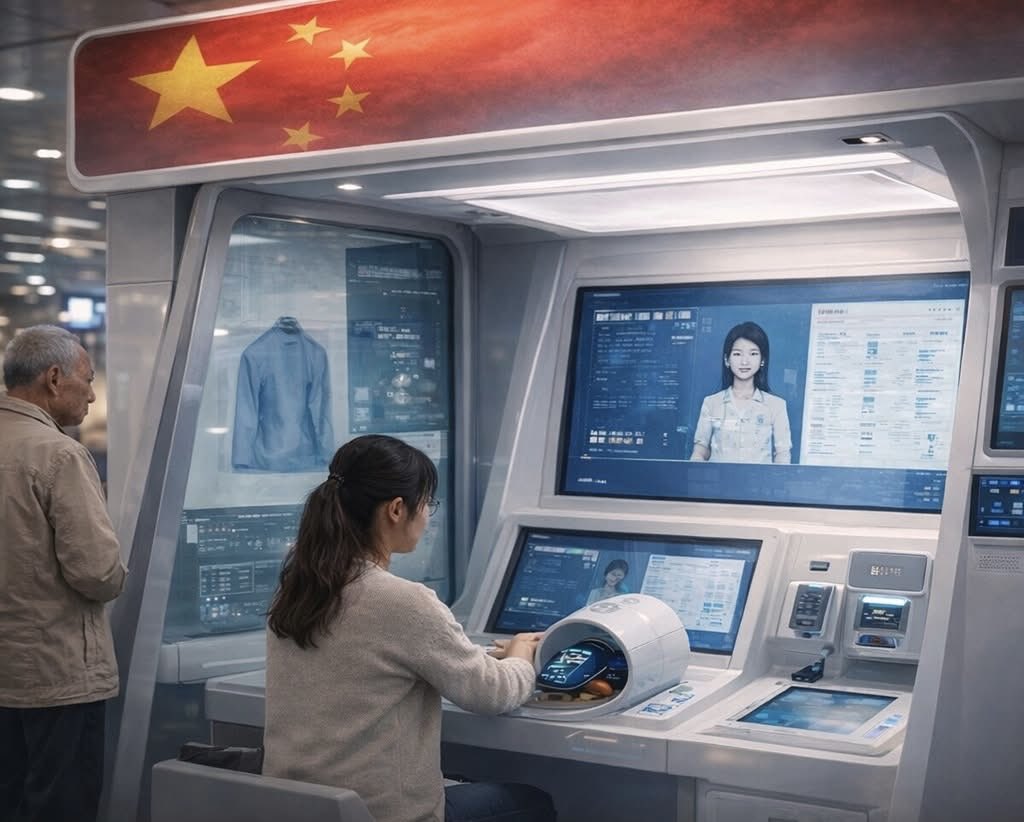 China is accelerating its healthcare technology push. Over 2,200 AI-powered medical kiosks have been installed across the country, capable of analyzing patient symptoms and providing a preliminary diagnosis in about four minutes. The system compares data with over 300 million