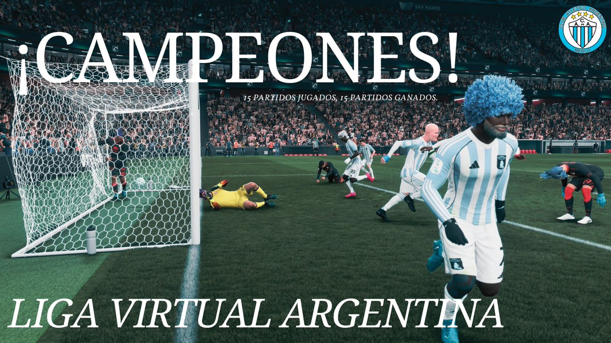 ArgDeMerloeS's tweet photo. ¡EL ARGENTINO ES EL CAMPEÓN DE LA LVA! 💙

👉Volvimos a la competencia con un título. Ahora vamos por todo... https://t.co/nf8a8w7KuQ