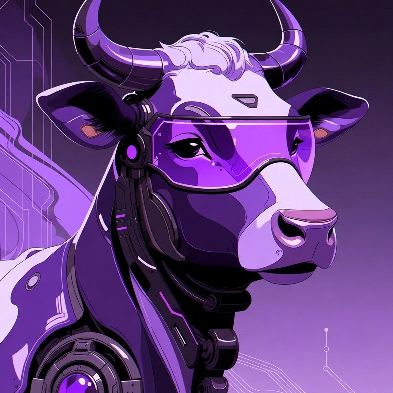 Purple cow 👾 tweet media